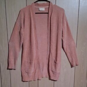 Bobbie Brooks Coral Cardigan Sweater